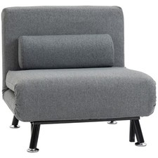 Homcom poltrona letto - homcom, in