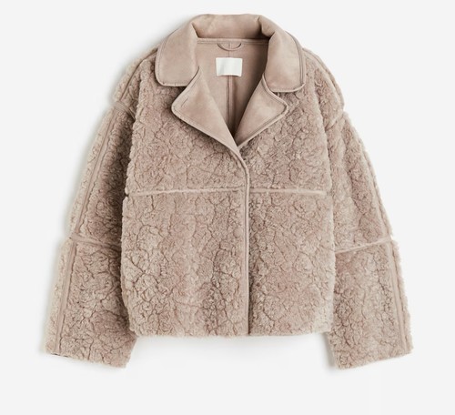 Teddy jacket beige - teddy,