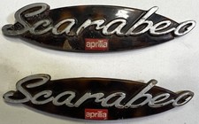 Coppia Targhette Aprilia