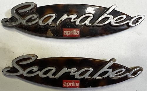 Coppia targhette aprilia - coppia,