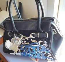 BRACCIALINI borsa donna nera LITTLE ANGEL TWEETY TITTI. Borsa a mano 