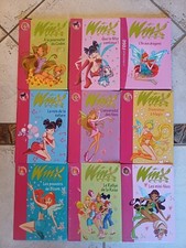 lot 9 livres série winx club