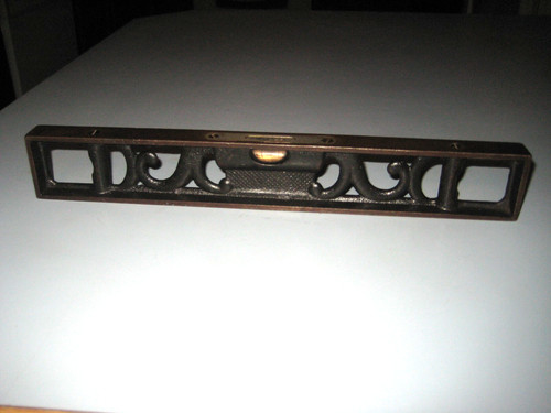 Antico livello starrett ghisa - antico,