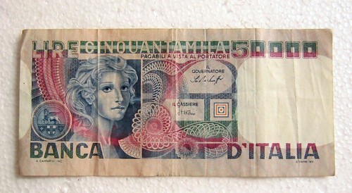 Lire 000 cinquantamila - lire, 50,000