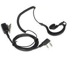 MONO CUFFIA ARCHETTO AURICOLARE MICROFONO 2.5-3.5MM PER RICETRASMITTENTE RADIO