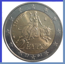 Moneta Grecia 2€ euro 2002