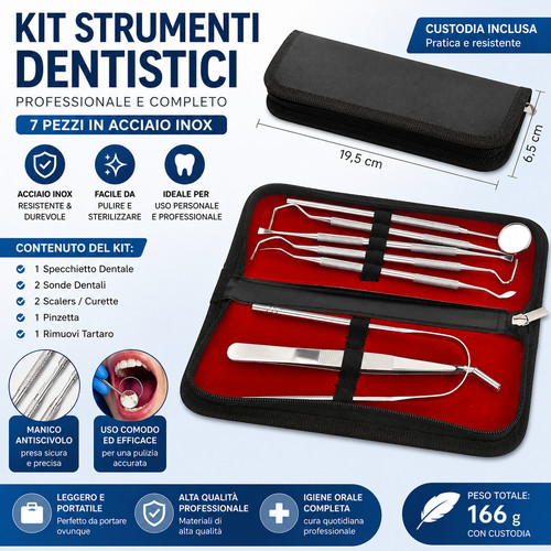 Kit pulizia denti - pulizia,