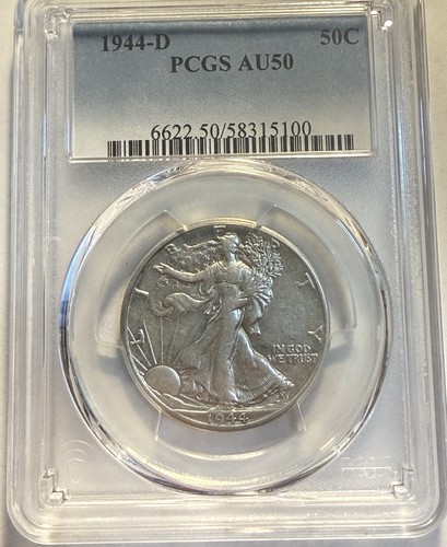 1944 mezzo dollaro - 1944-d, walking