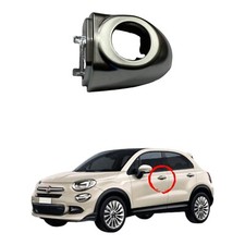 Tappo Maniglia Sinistra FIAT 500X Anteriore Sx SATINATO Con Foro OE: 735627132