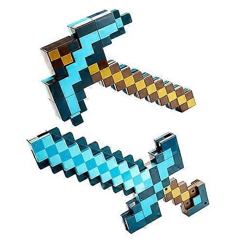 Minecraft set spada piccone - set, e