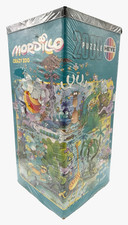 Raro puzzle HEYE 1991 MORDILLO Crazy Zoo SIGILLATO 2000 pezzi 26" x 37" scatola triangolo
