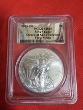 2014 First Strike Silver Eagle