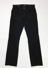 carlo chionna 9.2 jeans pantalone uomo usato w31 tg 45 slim stretch blu T3663