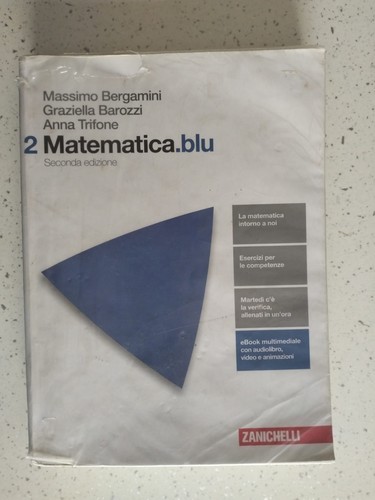 Matematica blu seconda - matematica,