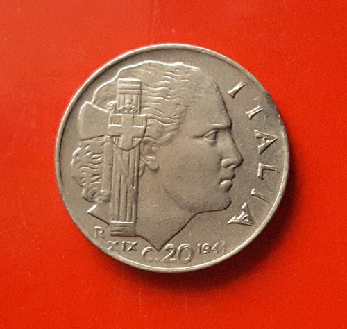 Centesimi 1941 errore - 20,
