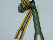 2 PEZZI CERNIERE LAMPO APRIBILE TIPO KWAY ORIGINALI PRENTICE USA VINTAGE 54 CM