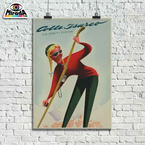 Poster vintage dolomiti - poster,