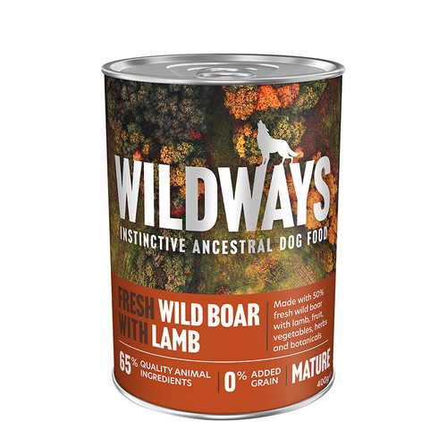 Wildways cibo umido - per, cani
