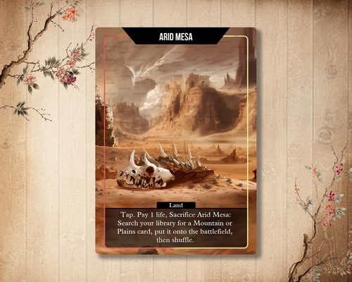 Arid mesa mtg - card,