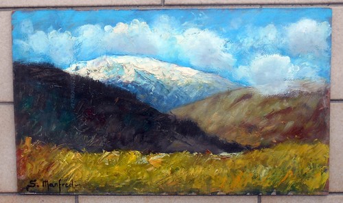 Manfredi quadro dipinto ad - quadro,