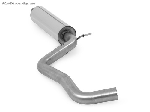 Silenzioso inox audi 1 - silenzioso, 1.4