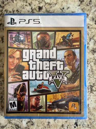 Grand theft auto ps5 - v,