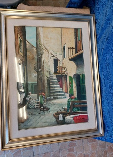 Quadro dipinto olio tela il - olio,