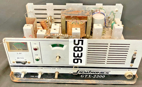 Gemtronics gtx 2300 radio base - gtx-2300,