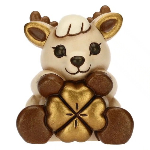 Thun renna con quadrifoglio - renna,