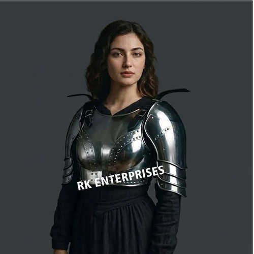 Women medieval steel armor - women's,