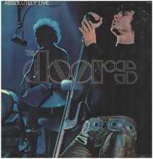 2xLP The Doors Absolutely Live GOLD LABELS / ORIGINAL 1ST GERMAN Elektra