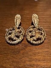 Orecchini a clip DKNY tono oro