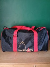 Borsa da tennis sportiva Head Holdall palestra nera rossa