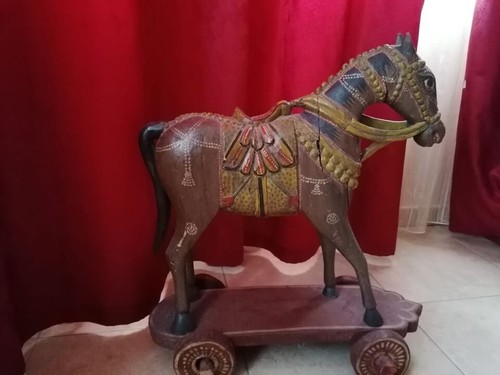 Cavallo dondolo vintage - dondolo,