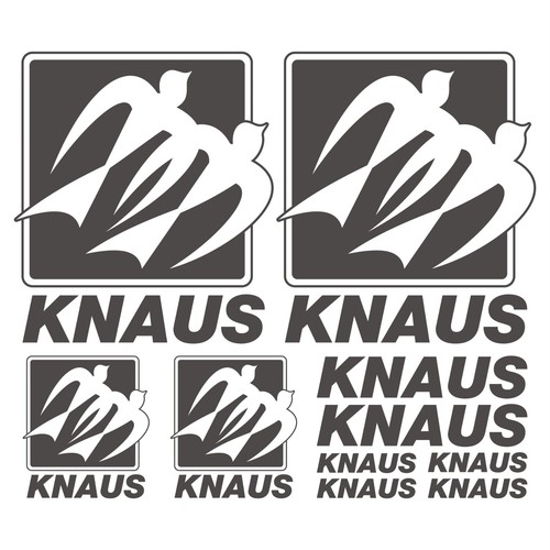 Knaus old adesivi sticker - knaus,