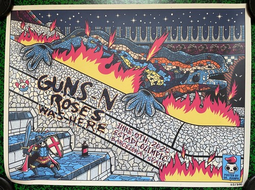 Guns roses barcelona - guns,