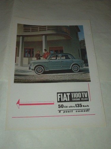 Fiat 1100 automobile - 1100,