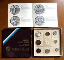 MONETE SAN MARINO 1974 - Cofanetto per collezionisti - Fior di Conio