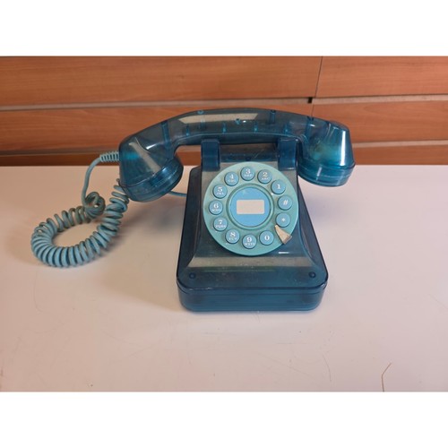 T72 telefono con cavo blu - t72,