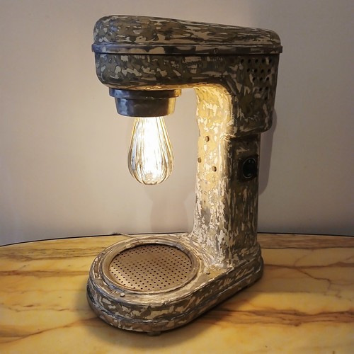 Lampada tavolo artigianale - lampada,