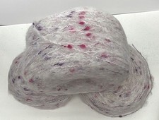 Filato bianco stile confetti