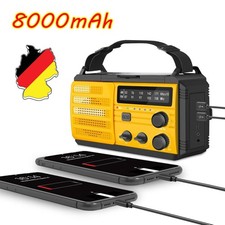 Radio solare AM FM 8000 mAh