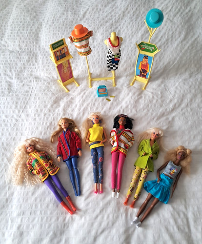 Lotto barbie christie - barbie,,