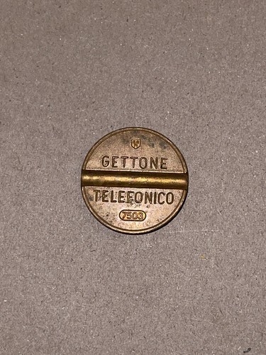 Gettone telefonico 7503 - gettone, esm