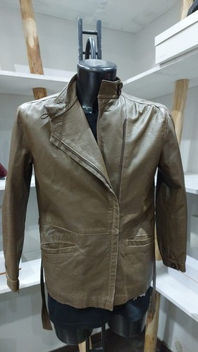 Giacca pelle usata donna - giacca,