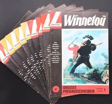 WINNETOU n.1-80 Western fumetto quaderno Walter Lehning editore selezione Helmut Nickel