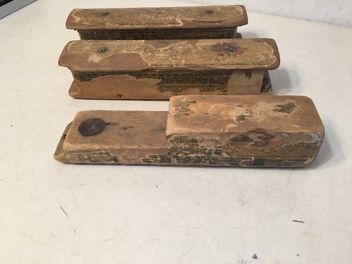 Raro antico set treno legno - set, in