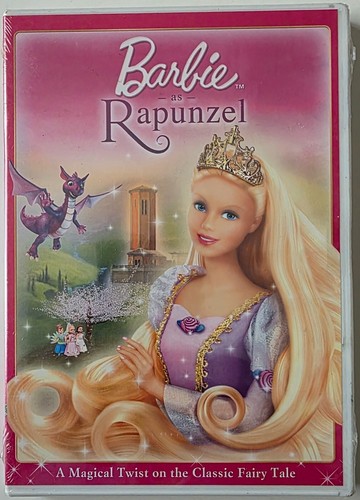 New barbie rapunzel dvd - barbie,