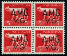 AMG-VG - 1945/47 - 5 Lire