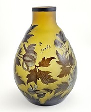 Cameo art glass table - cameo, lamp